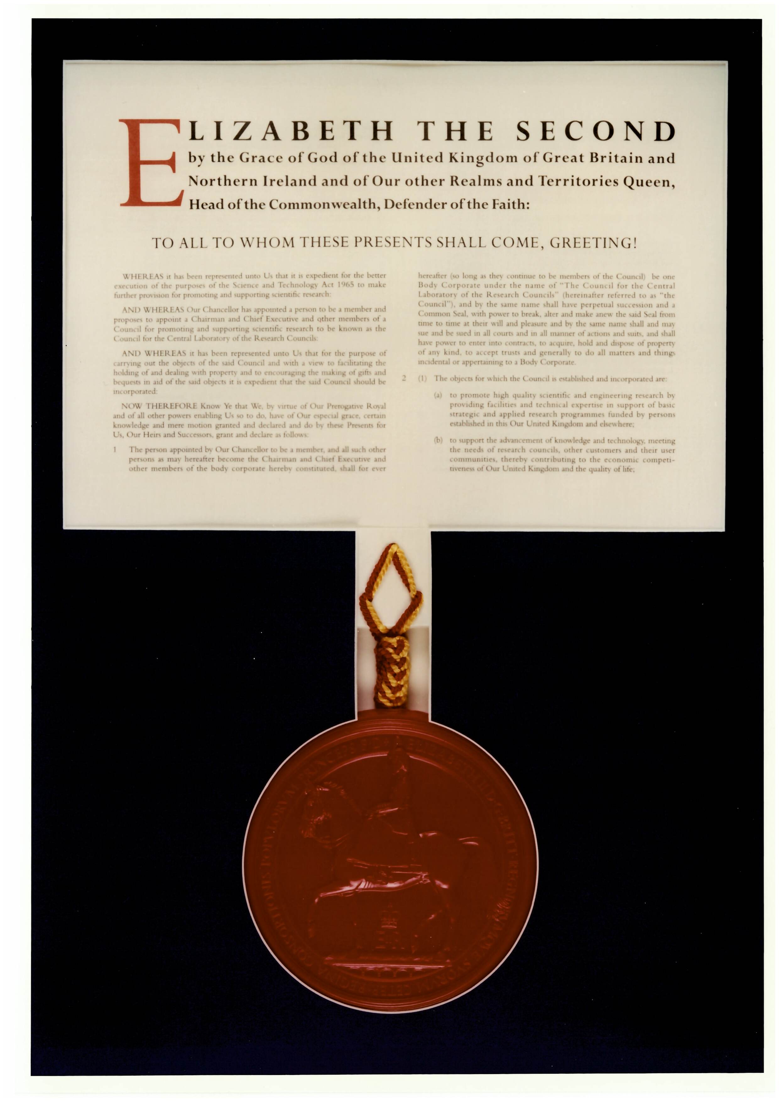 CLRC Charter (1996, 96FC4664)