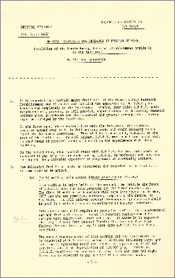 Appendix to AEA(57)33 NR(57)4: Facilities of the Atomic Energy Research Establishment available to the Institute (John Cockcroft, 17 April 1957)
