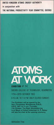 Atoms at work (October 1963)