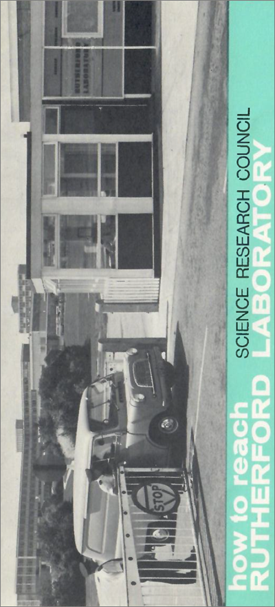 How to reach Rutherford Laboratory (1970s)