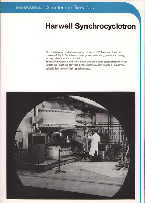 Harwell synchrocyclotron (1974)