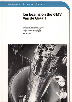 Ion beams on the 6MV Van de Graaff (1975)