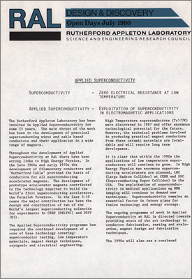 Applied Superconductivity