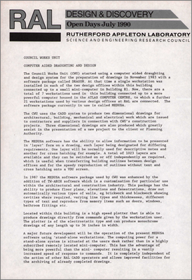 Computer-aided Draughting and Design