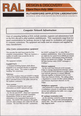 Computer Network Infrastructure