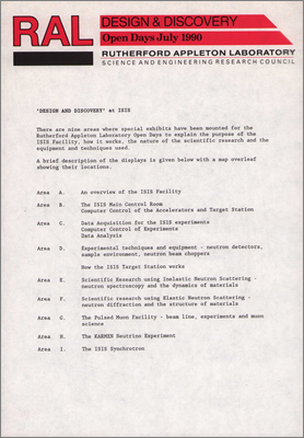 Design and discovery at ISIS