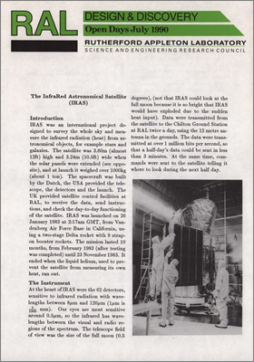 The Infrared Astronomical Satellite (IRAS)