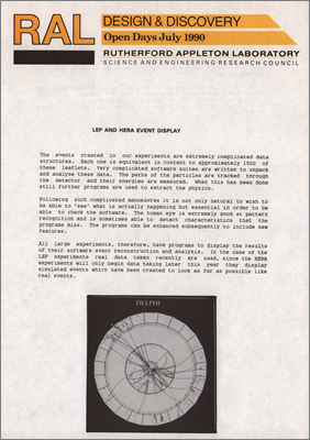 LEP and HERA event display