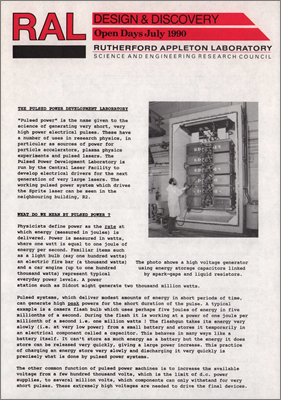 The Pulsed Power Development Laboratory