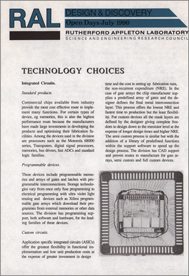 Technology choices