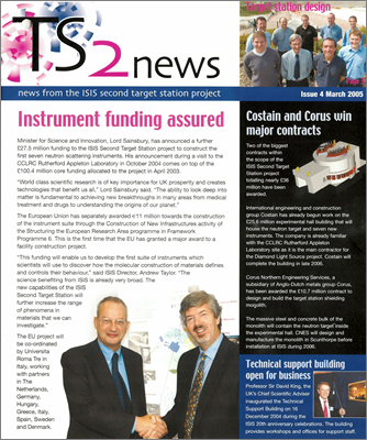TS2 News (ISIS Target Station 2, May 2005)