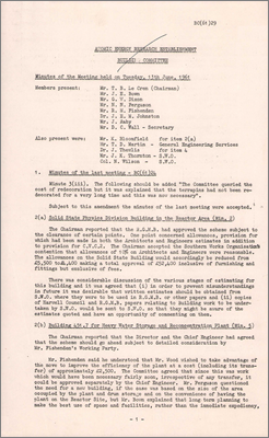 BC(61)29 Minutes of meeting (13 June 1961)