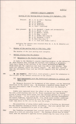 BC(62)47 Minutes of meeting (11 September 1962)