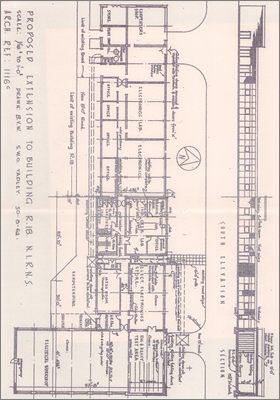NI/GP/62/31 Extension to Building R18 at Rutherford Laboratory (includes cost estimates, building and location plan, 31 August 1962)