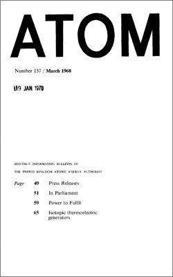 ATOM (March 1968)