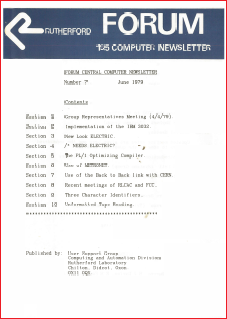 Forum no.7 Part 1 (June 1979)