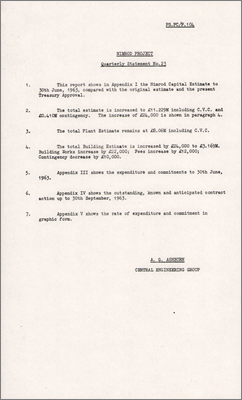 PSPC/P104 Quarterly statement No.23 (1963)
