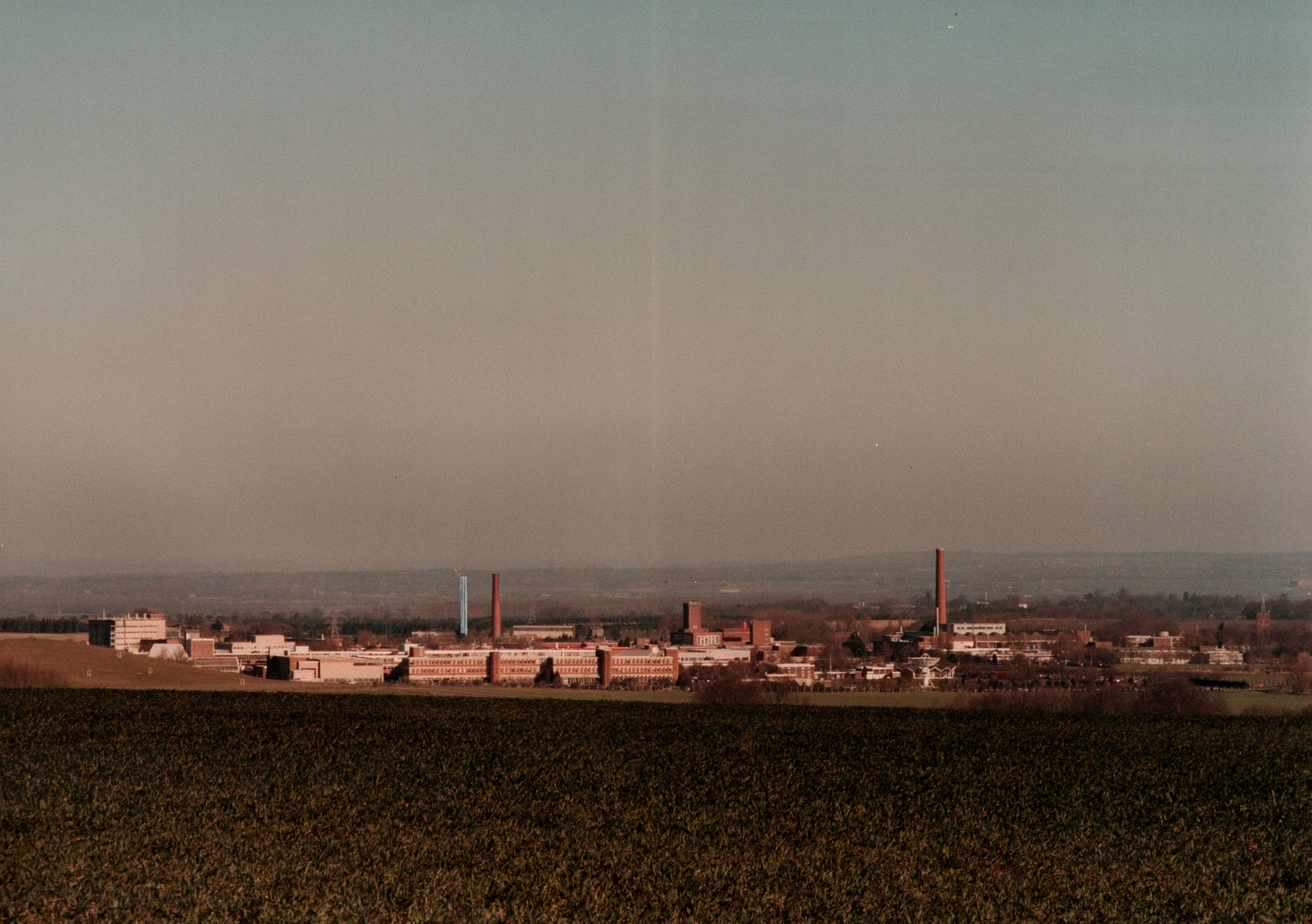 Rutherford Laboratory and Harwell from the south (1995, 95RC1959)
