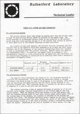 A7 Nimrod RF System and Beam Diagnostics