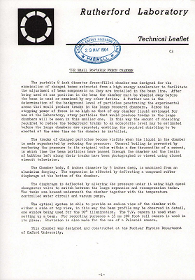 C3 The Small Portable Freon Chamber