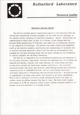 E8 Mechanical Services Section