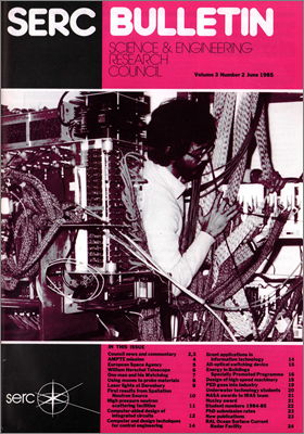  SERC Bulletin (Summer 1985)