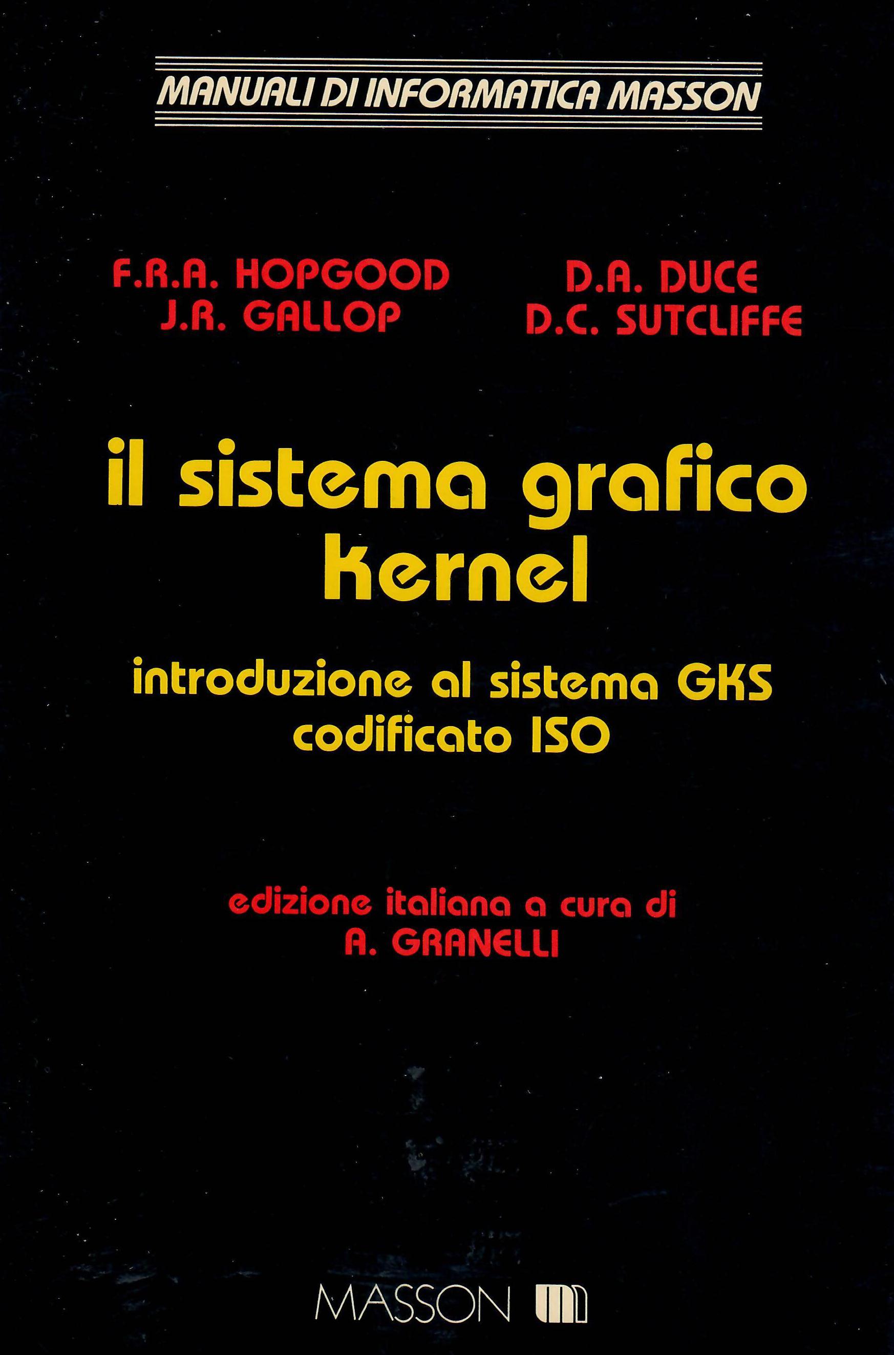Book Cover: Italian Translation, Masson 1986
