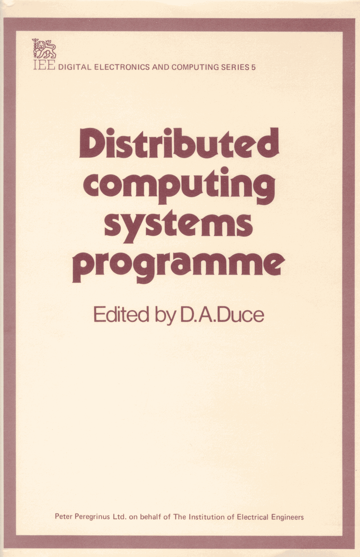 Proceedings of the 1984 DCS Conference