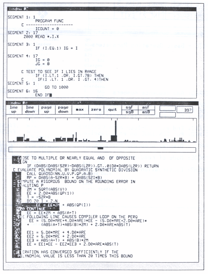 Figure 14: Toolpack profiler
