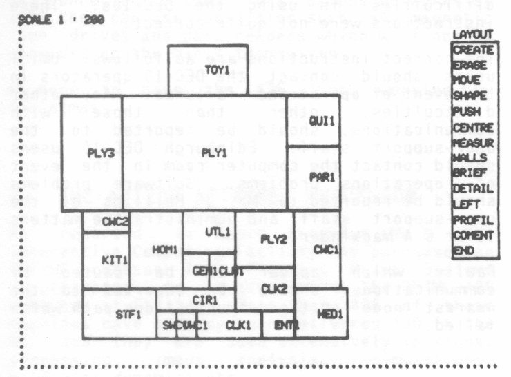 Fig 3: PARTIAL: floor plan output.