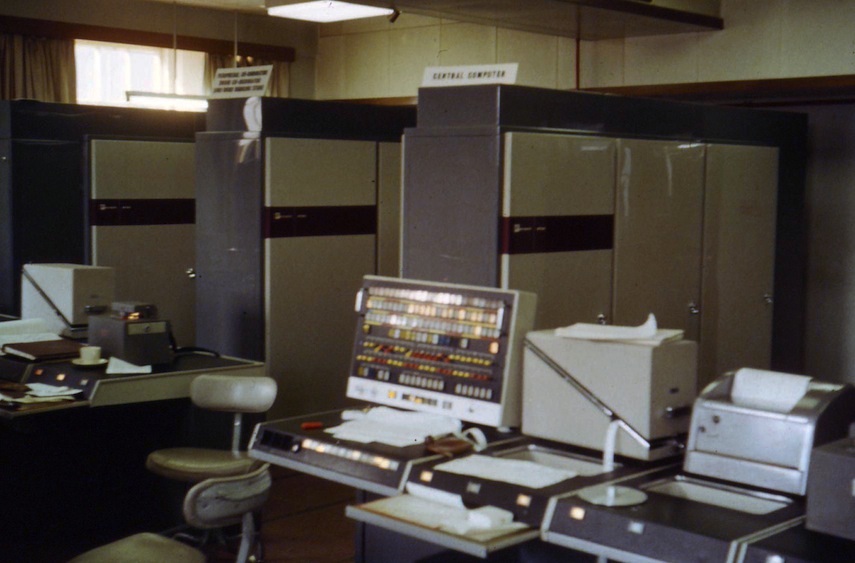 A section of the Manchester University Atlas in 1963.