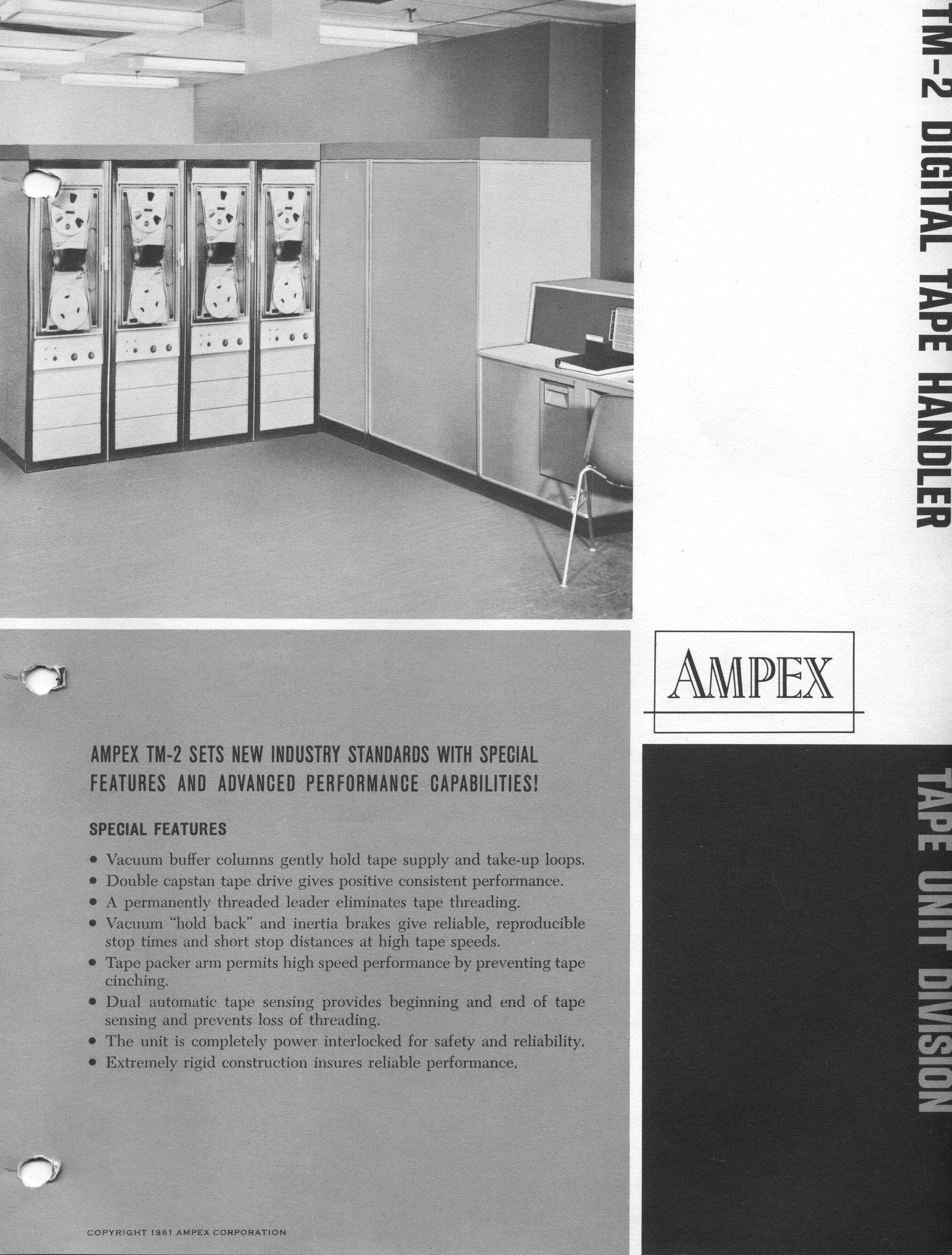 Ampex TM-2 Tape Deck:1