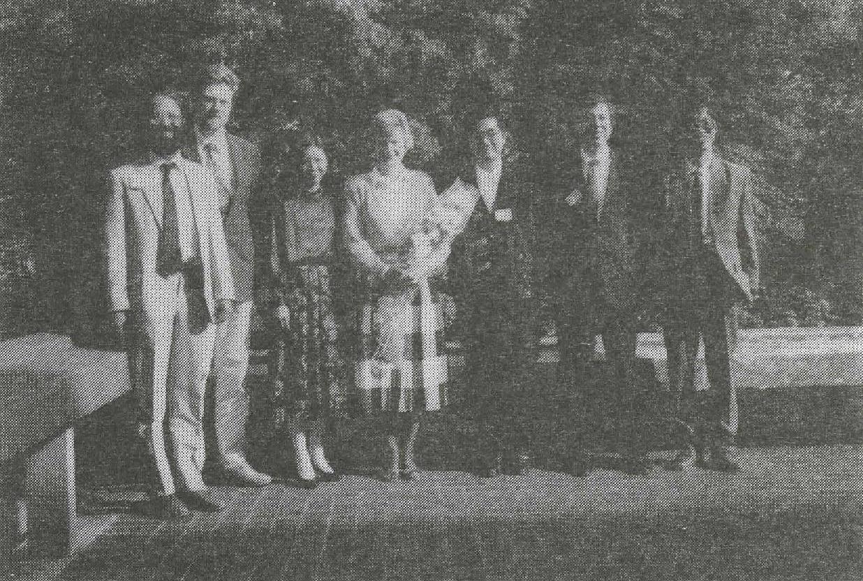 Clemency with the 1993 Fox Prizewinners