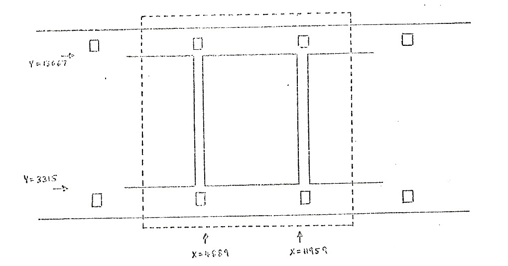 Cine image on 8021 16mm camera with respect to FR80 plotting area