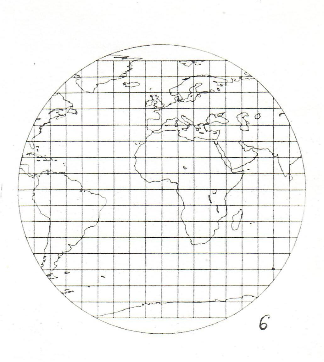 Fig 6: Simple Cylindrical (Plate Carree)