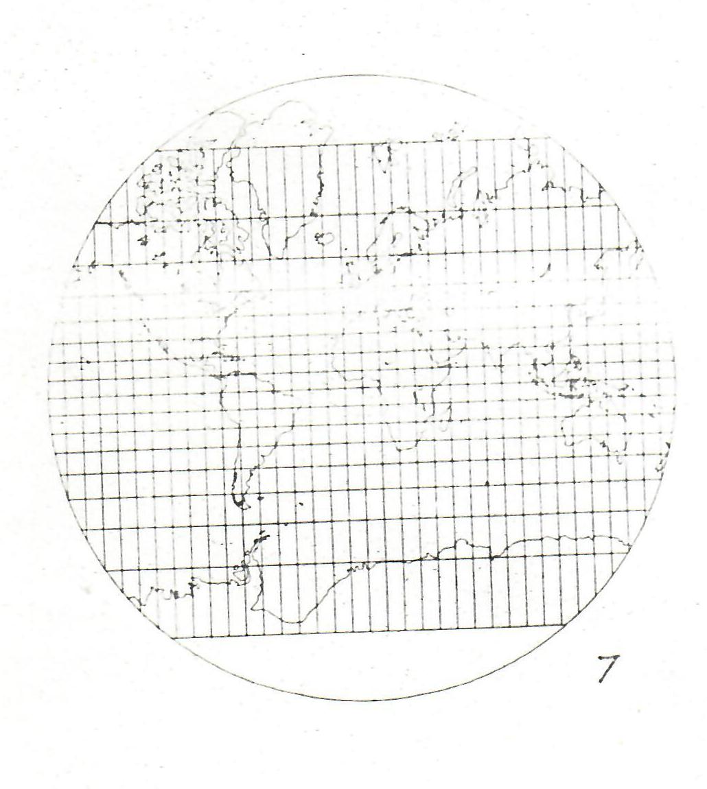 Fig 7: Mercator's Cylindrical