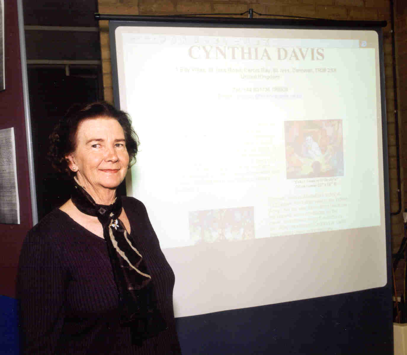 Cynthia Davis: Secretary Jim Hailstone, later Bob Hopgood