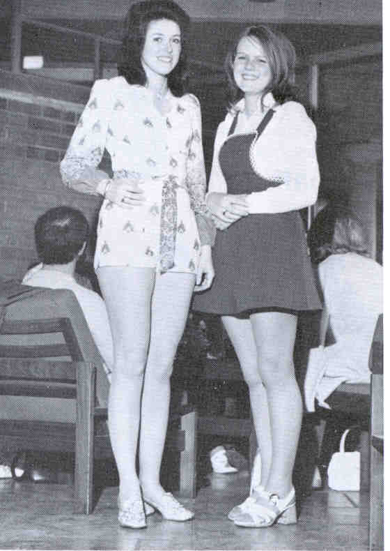 Maureen Smith (left), afterwards at the Social Event