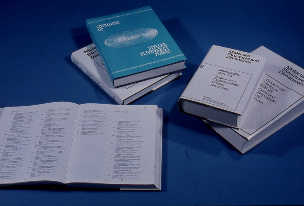 Molecular Structures and Dimensions Books plus others produced on the FR80