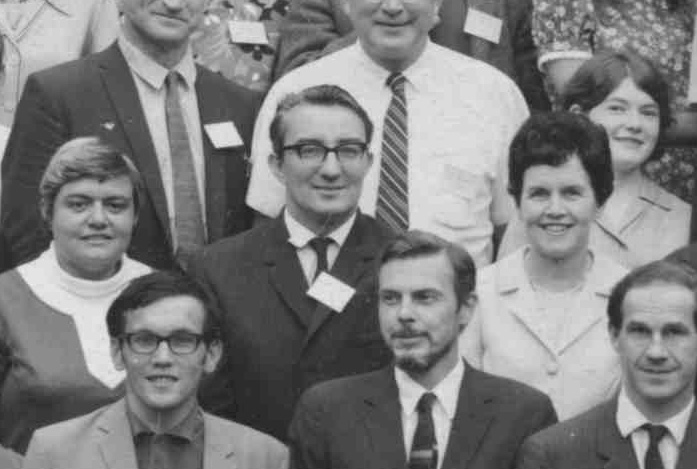 Bob Churchhouse (Centre) at the Conference