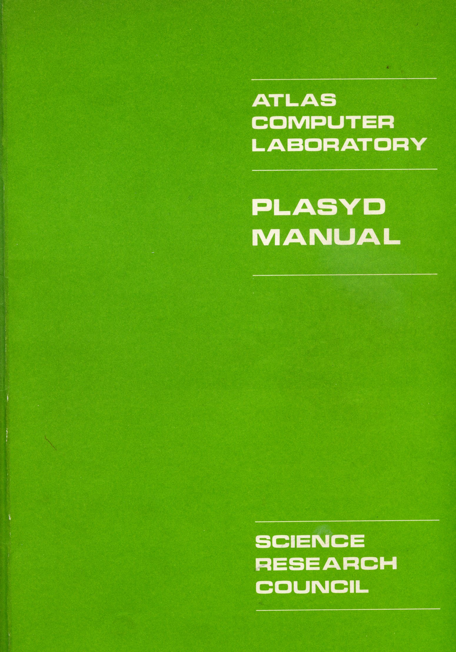 ACL PLASYD Manual