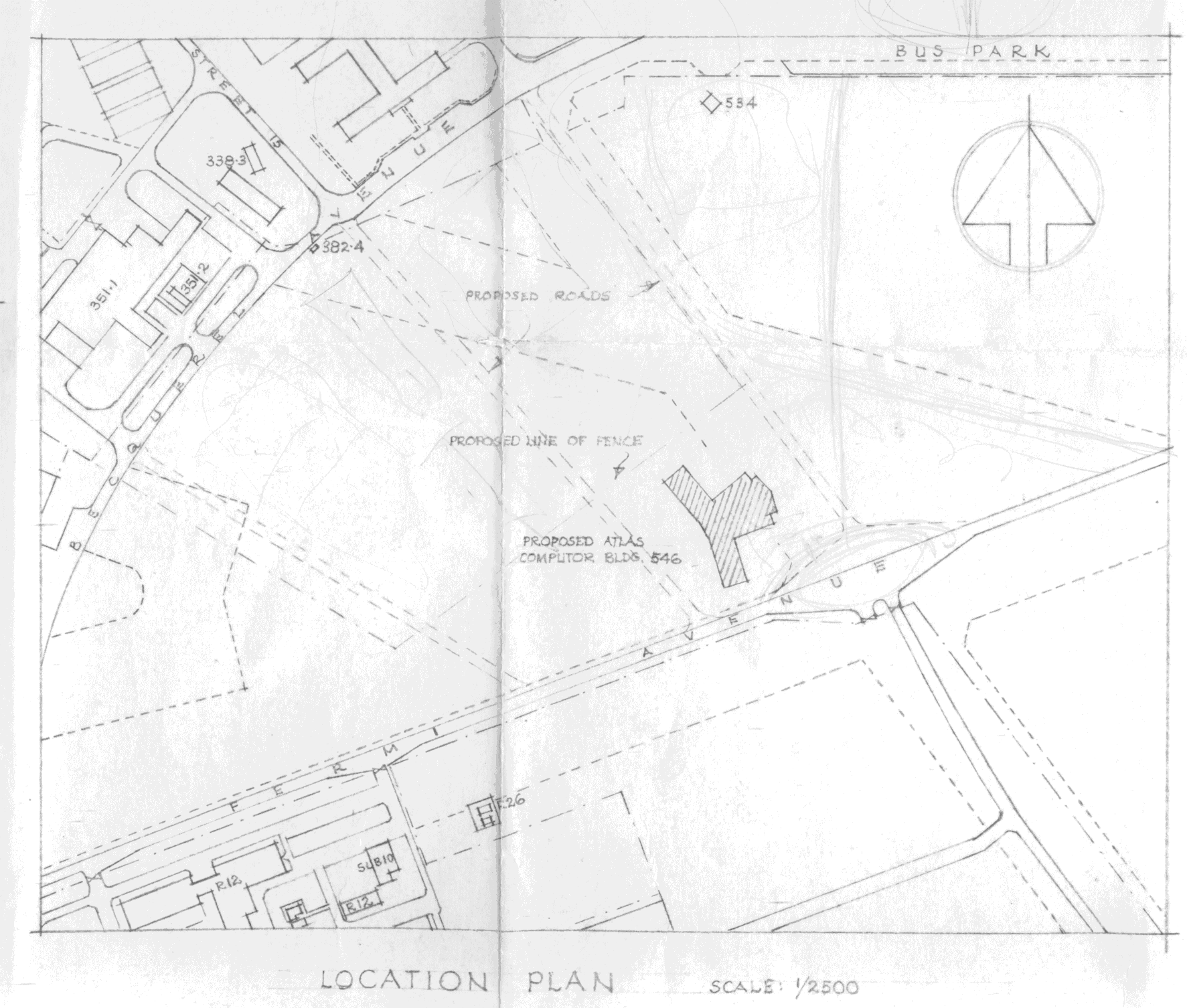 Initial plan of the Laboratory