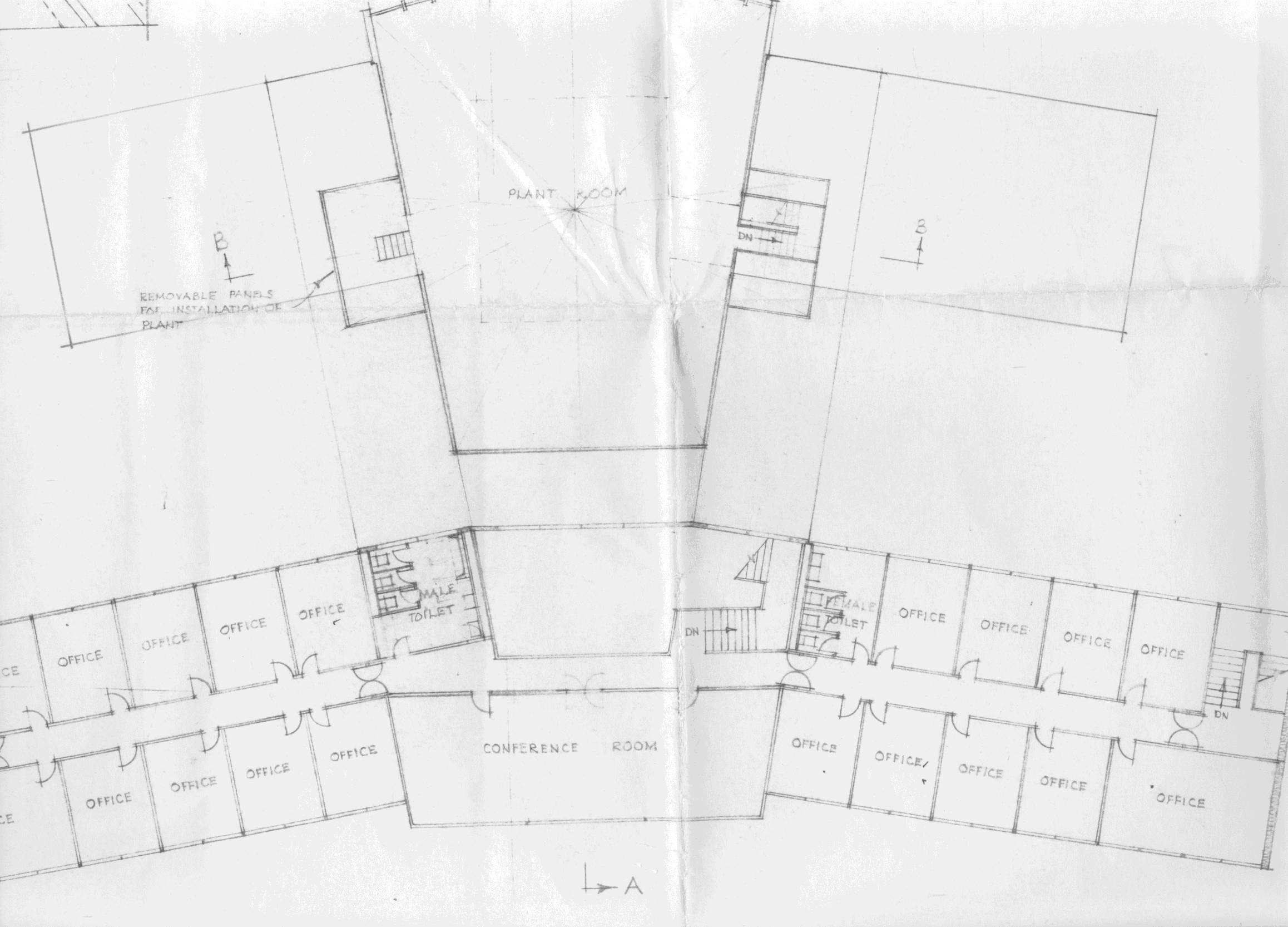 Initial plan: First Floor