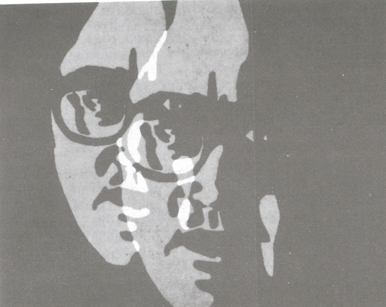 Figure 11:superimposing of transparent colour areas: a still 
from the title sequence for BBC-TV's programme 'The Burke Special'