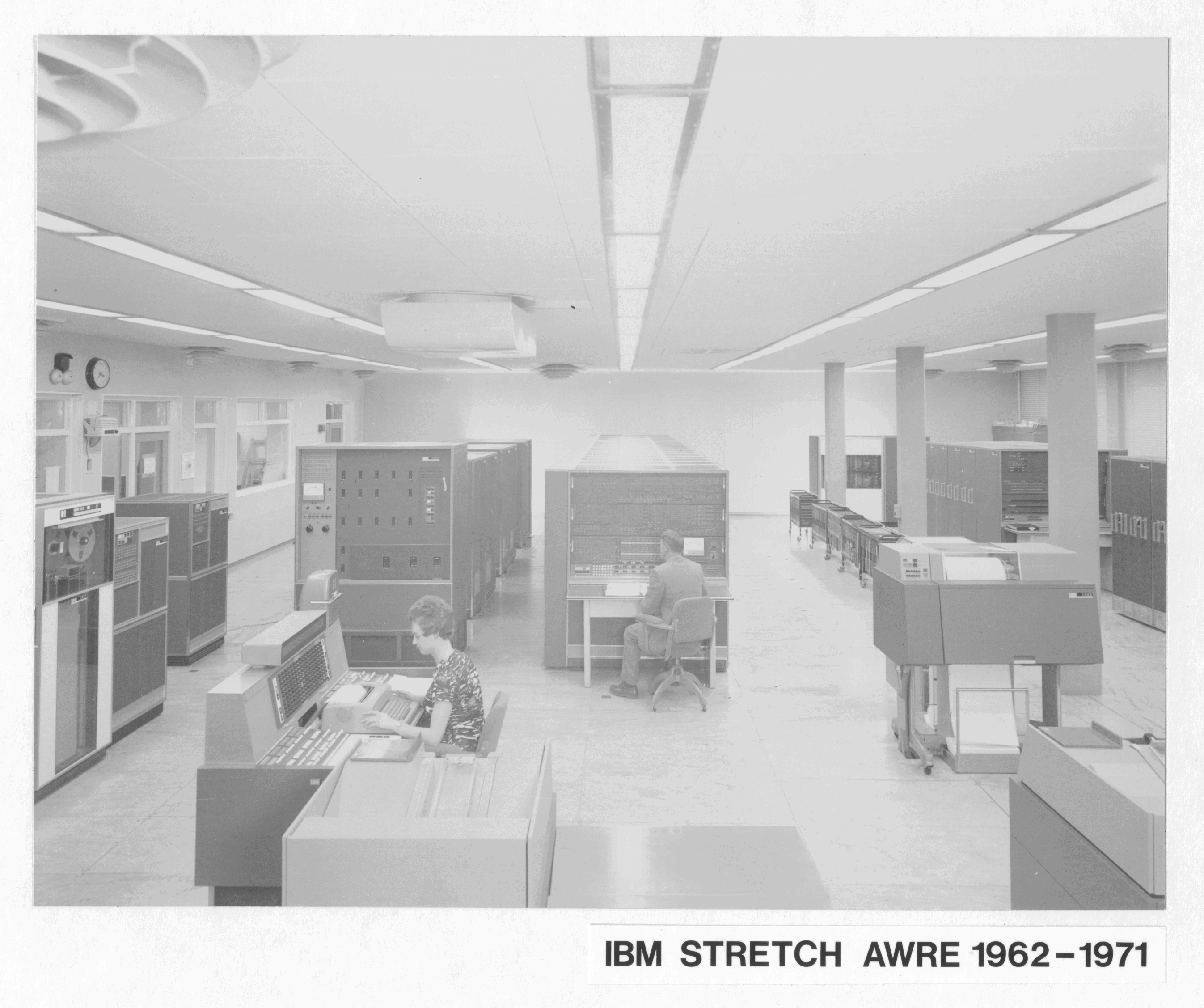 IBM Stretch at Aldermaston
