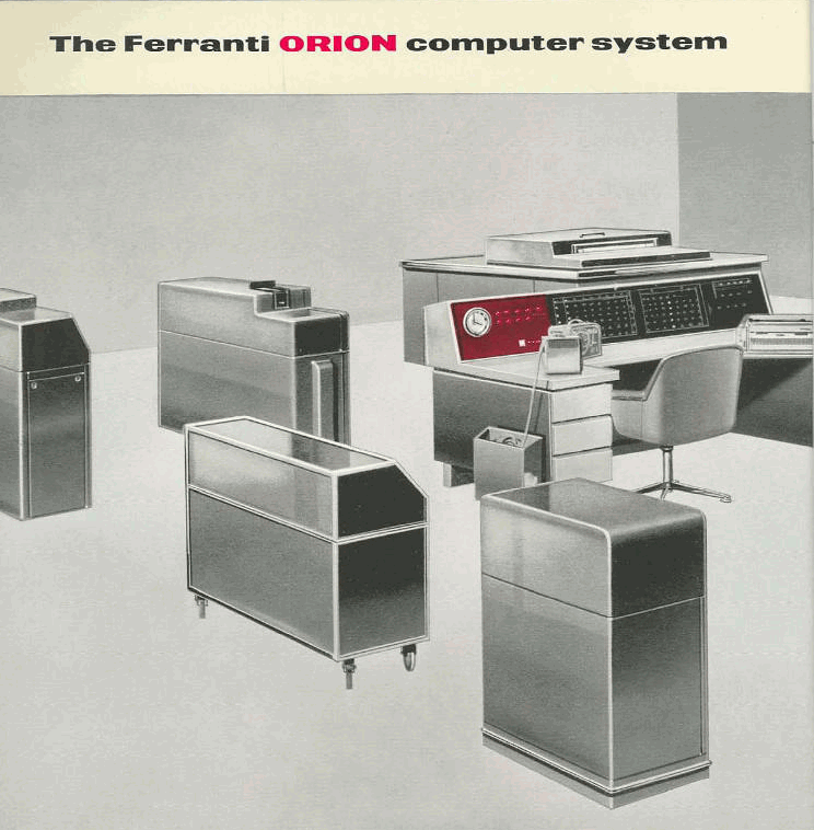 The Ferranti ORION computer system