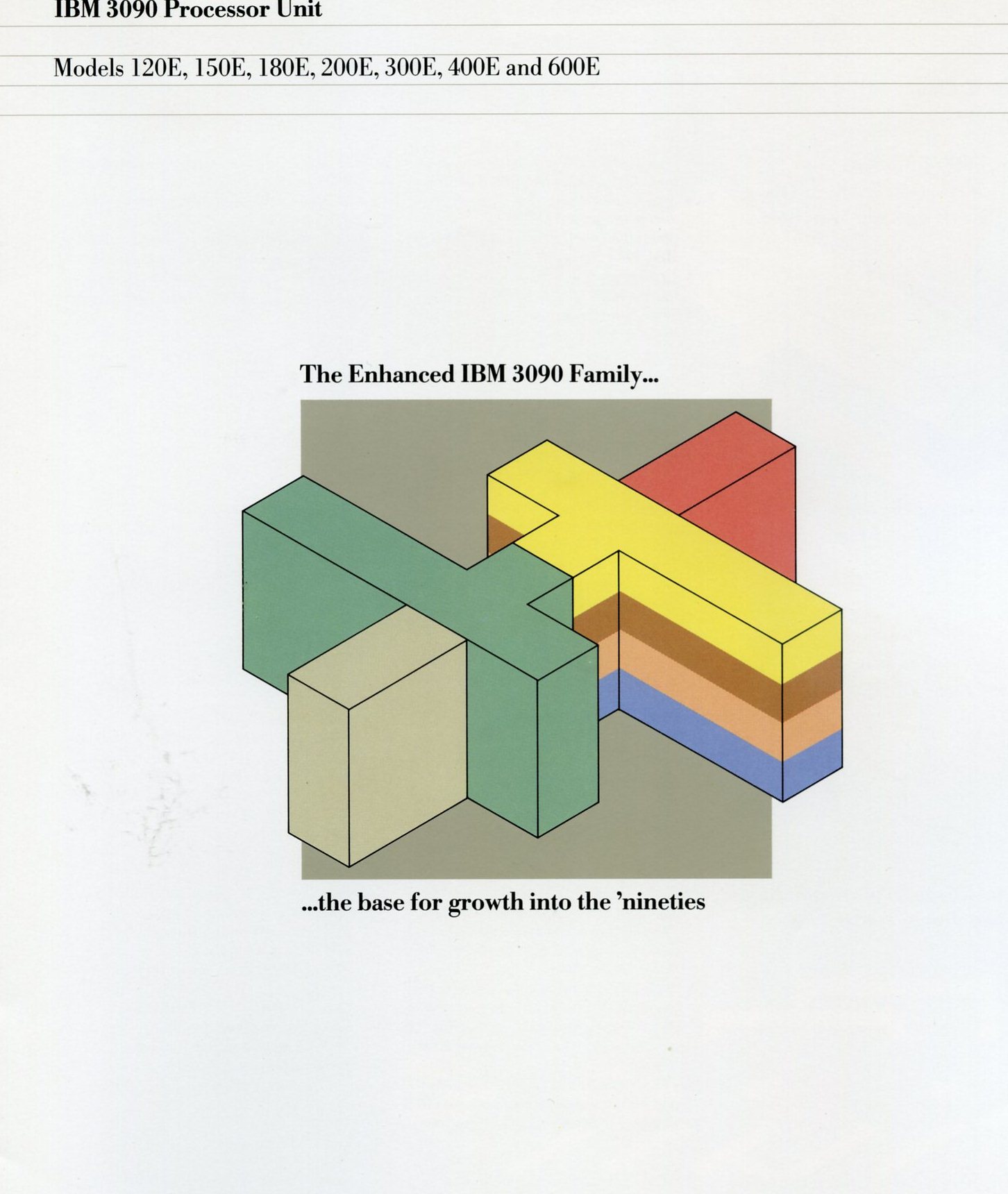 IBM 3090 Processor Unit Brochure