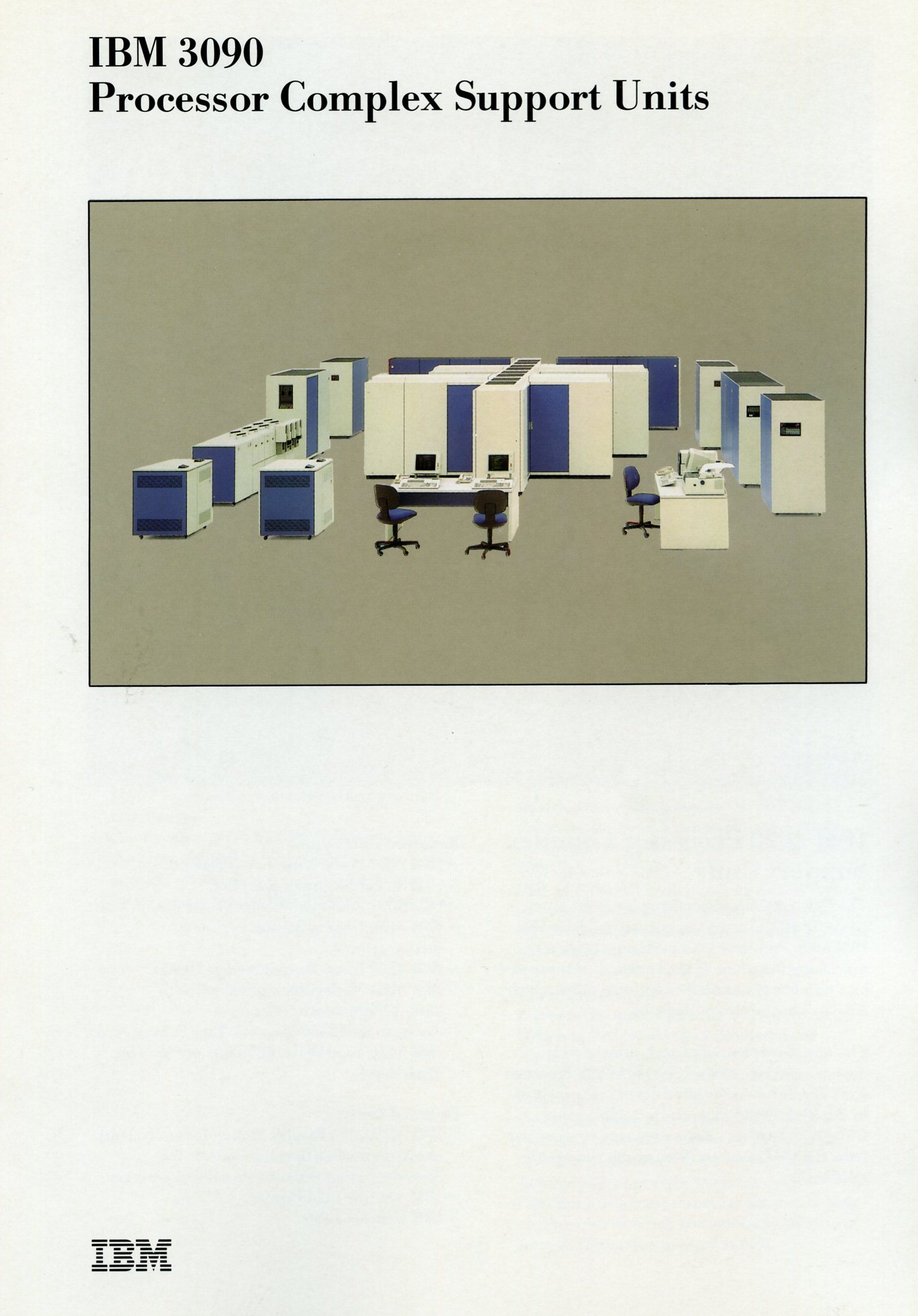 IBM 3090 Processor Complex Support Units Brochure