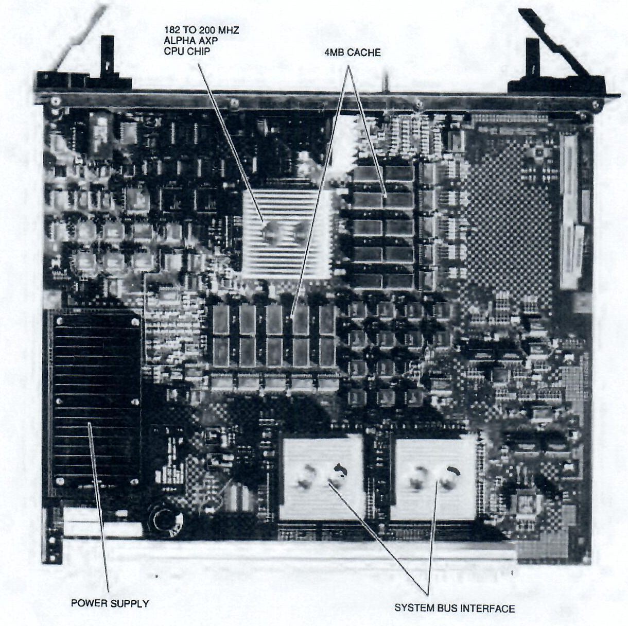 Figure 5: Processor Module, Major Components Highlighted