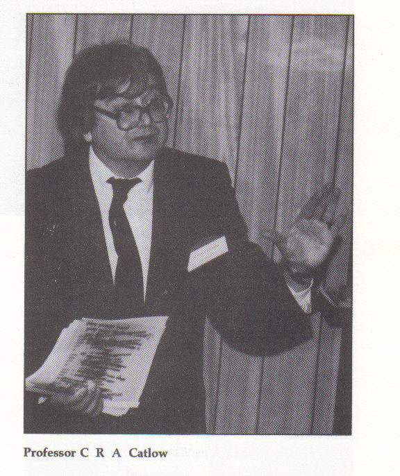 Professor C R A Catlow